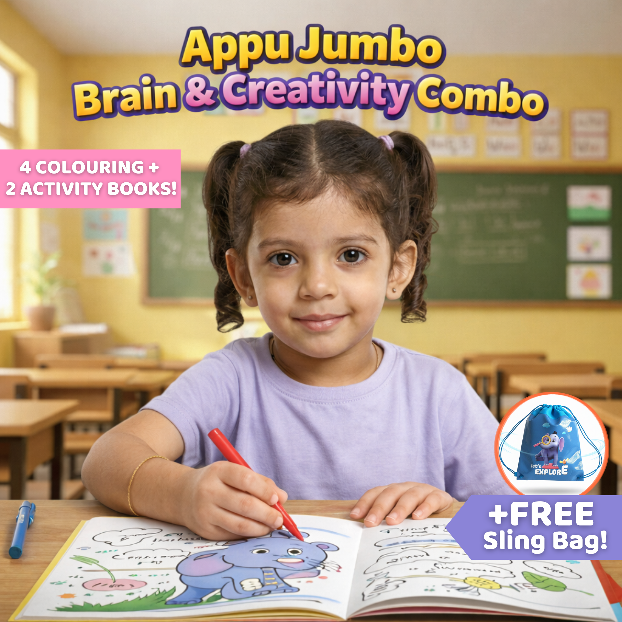 Appu Jumbo Brain & Creativity Combo