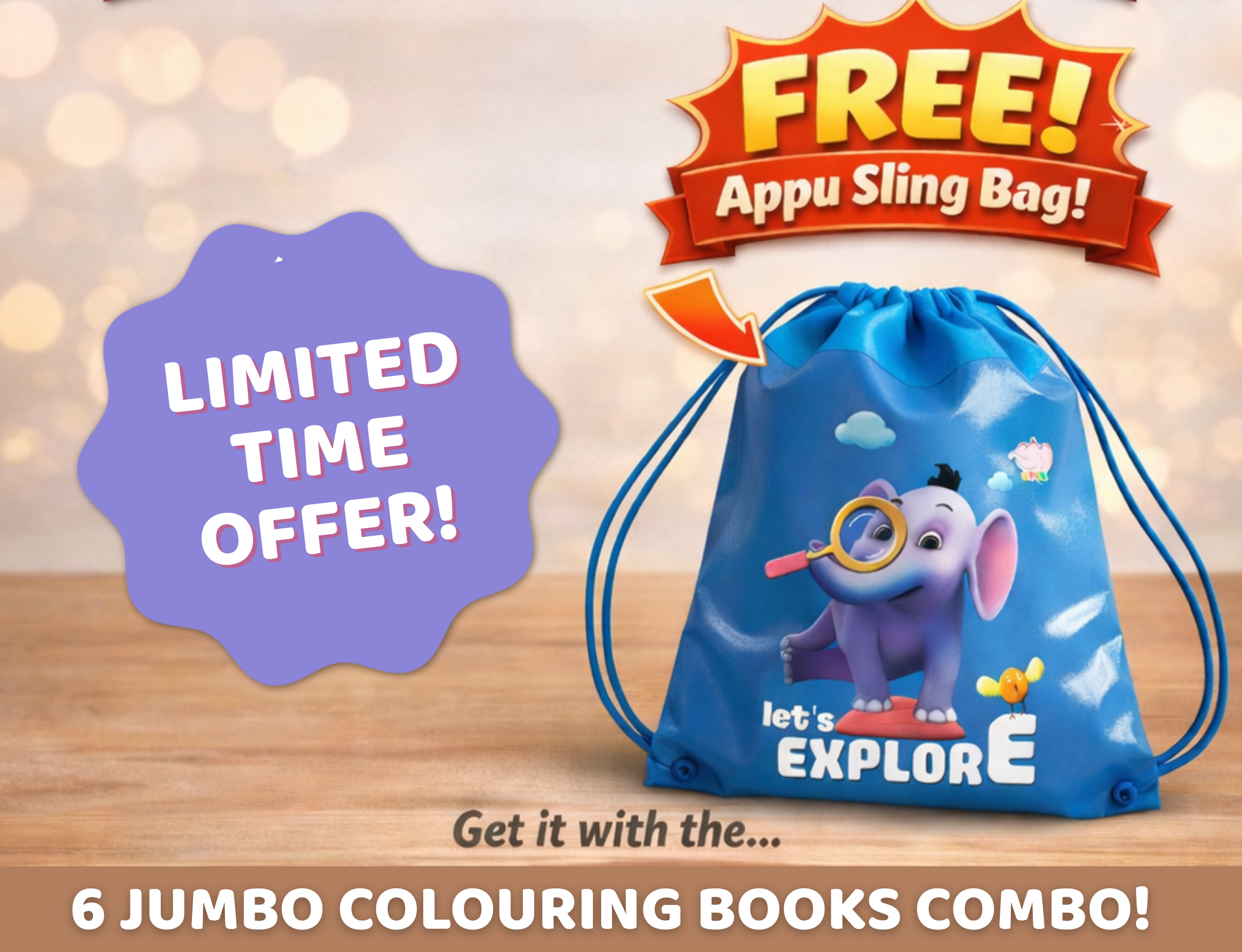 Appu Colouring Jumbo Series