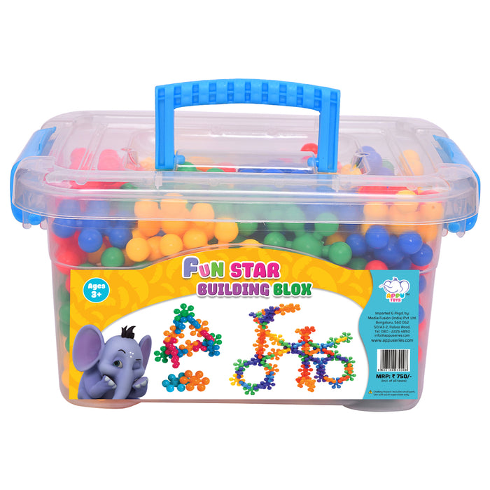 Fun Star Building Blox (includes storage box)