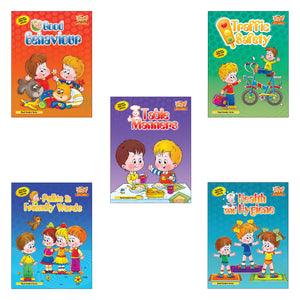 APPU Good Conduct Books for Kids - Set 1 - Combo Pack of 5