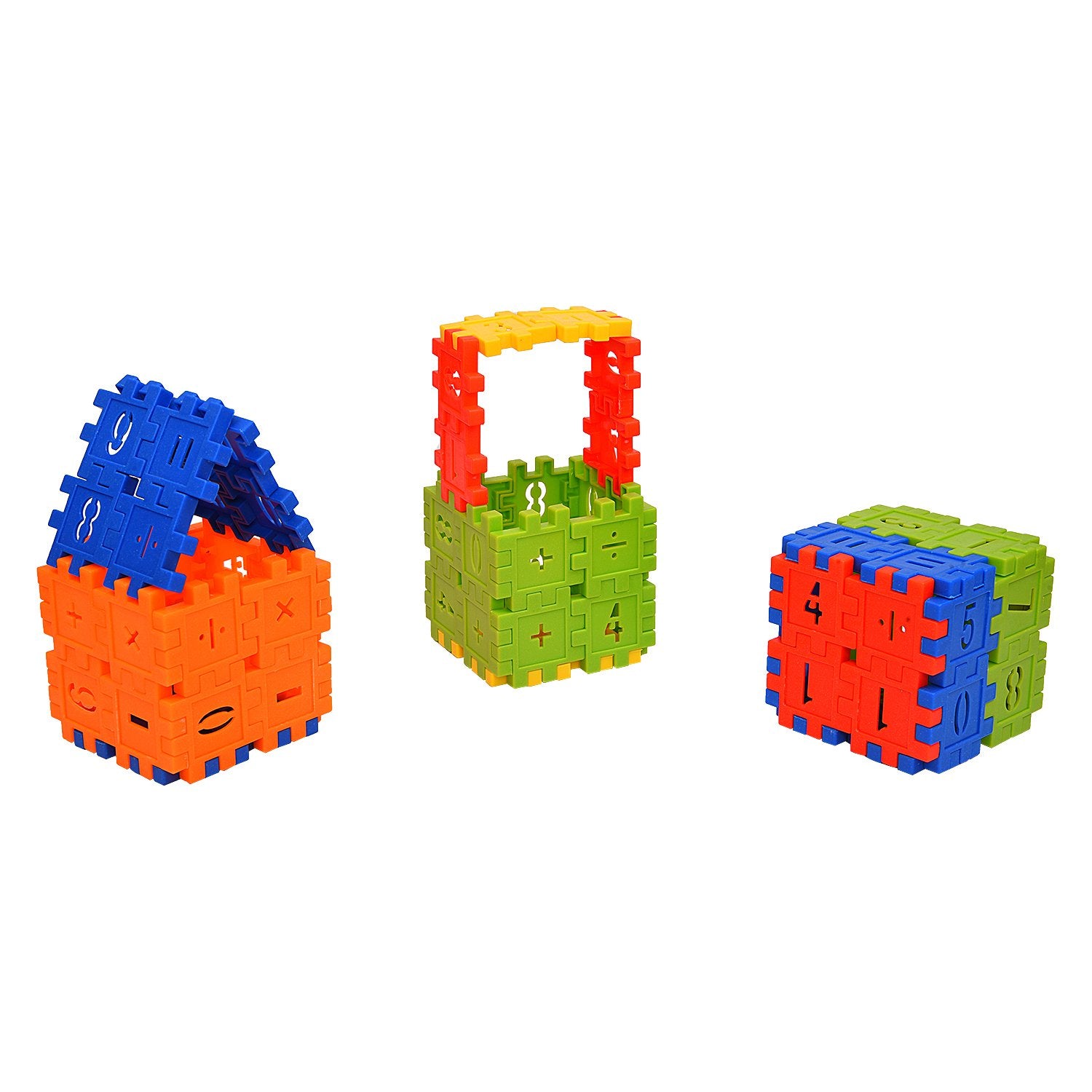 Fun Puzzle Building Blox (includes storage box)