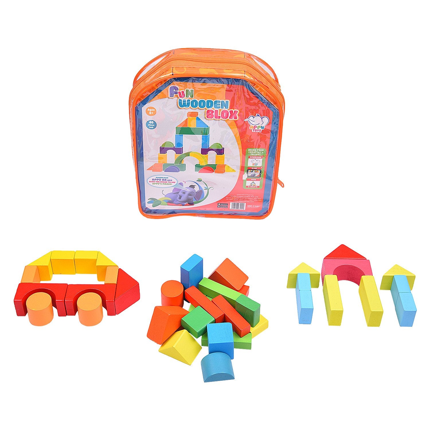 Fun Wooden Building Blox