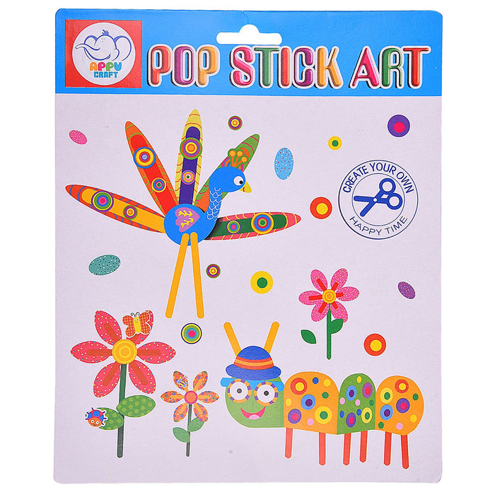 Pop Stick Art - Pack of 3 Designs